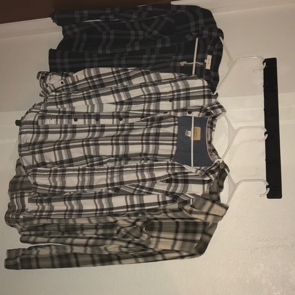 2 cute flannels!!